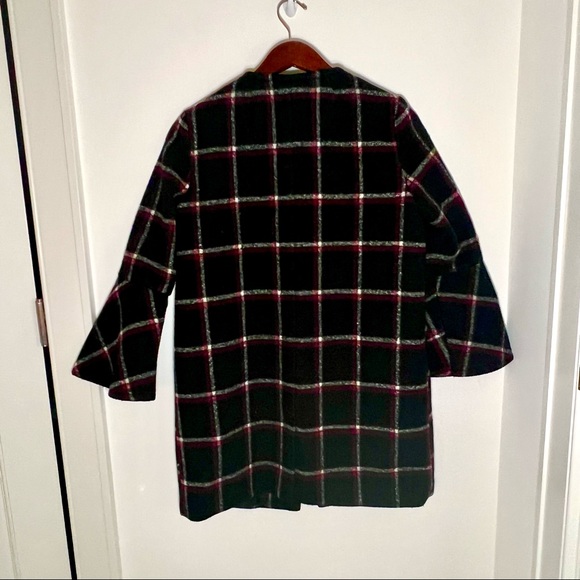 Navy wool coat - Picture 3 of 6